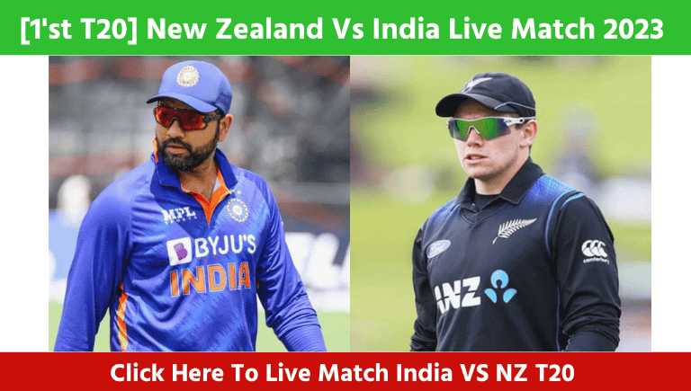 India vs New Zealand 1'st T20