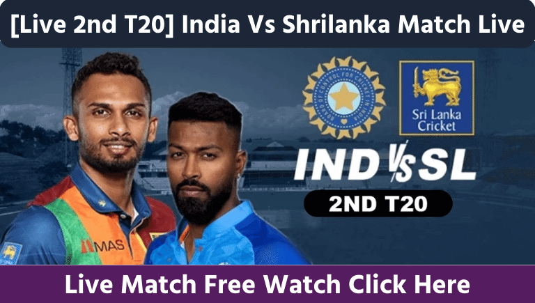 India Vs Shrilanka Match Live