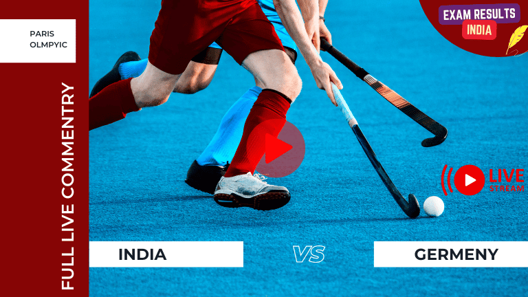 India vs Germany live Hockey Match